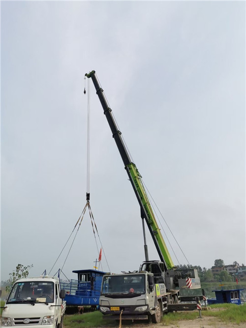 铜川市桥梁建设吊装案例